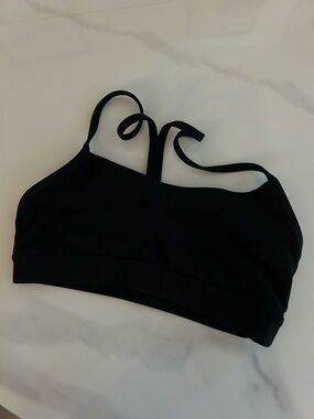 lululemon athletica Black Strappy Sports Bralette
